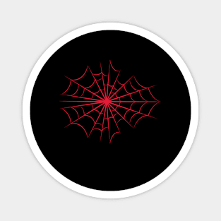 SpiderWeb Red Magnet